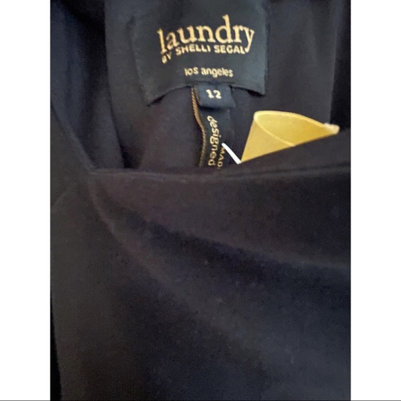 Laundry by Shelli Segal - Black Gown size 12 - Picture 3 of 9